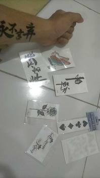 Product Review of Semi Permanen Tato Logo Trisula Pagar Nusa Tahan Sebulan  Temporary Tatto from 𝐀**✪ 0