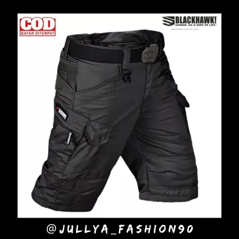 CELANA PENDEK PRIA DEWASA TACTICAL BLACKHAWK/CELANA CARGO/TERLARIS/TERMURAH/BISA COD