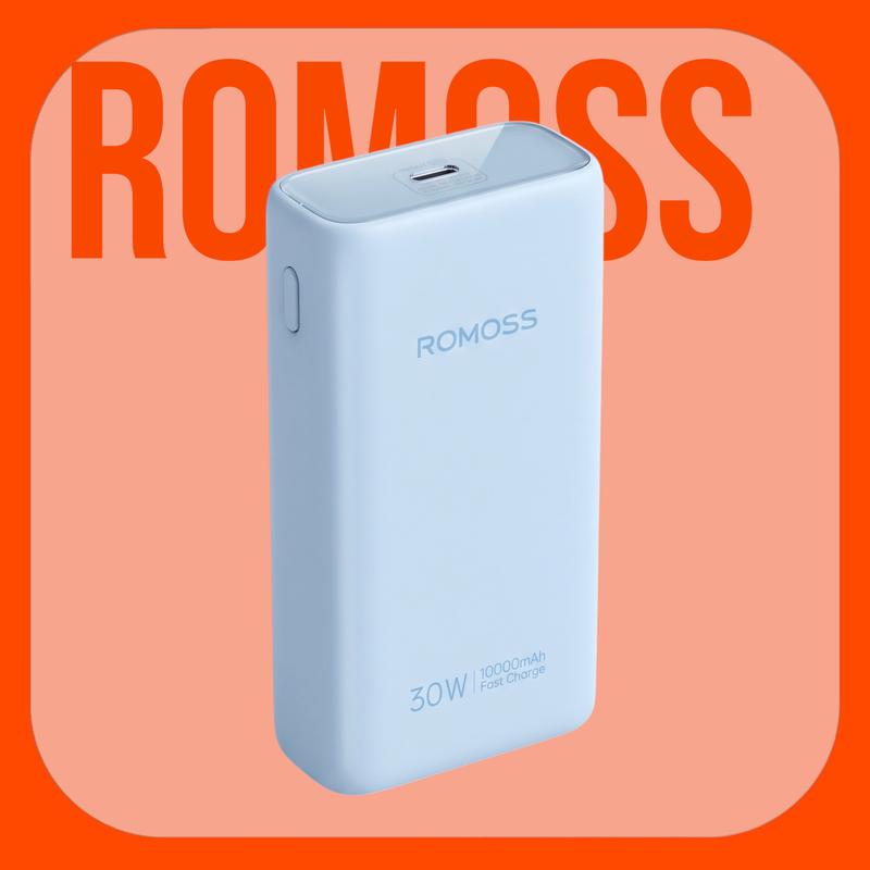 Pin Sạc dự phòng Romoss PHA10S 10000mAh (36Wh) sạc nhanh 30W Type-C 2 chiều – Có 3C, mang lên máy bay, pin Li-ion trụ 21700 hạn chế phồng, kèm cáp C to C