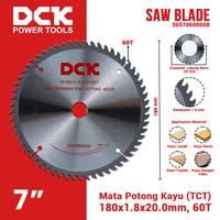 Gambar DCK Saw Blade (TCT) 7 Inci / Mata Potong Kayu 180 mm dari DCK Power Tools Indonesia Kota Administrasi Jakarta Barat 4 Tokopedia