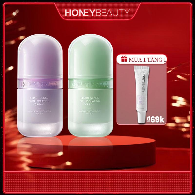 Honey Beauty Kem lót đổi màu Thích hợp cho da nhạy 30g Cosmetic Nữ Mỹ Phẩm Trang Điểm