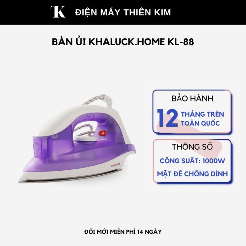 Bàn ủi Khaluck.Home KL-88 - 1000W mặt đế chống dính teflon