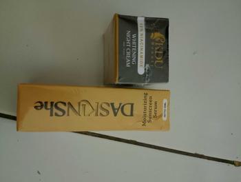 Product Review of # PASANGAN FLEK HITAM (SUNSCREEN & CREAM MALAM from h**2 0