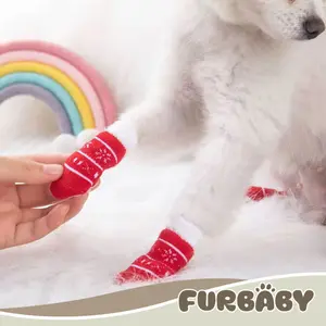 Kaos Kaki Natal Anjing Kucing Kaos Kaki Anjing Kucing Model Lucu Bikin Hangat