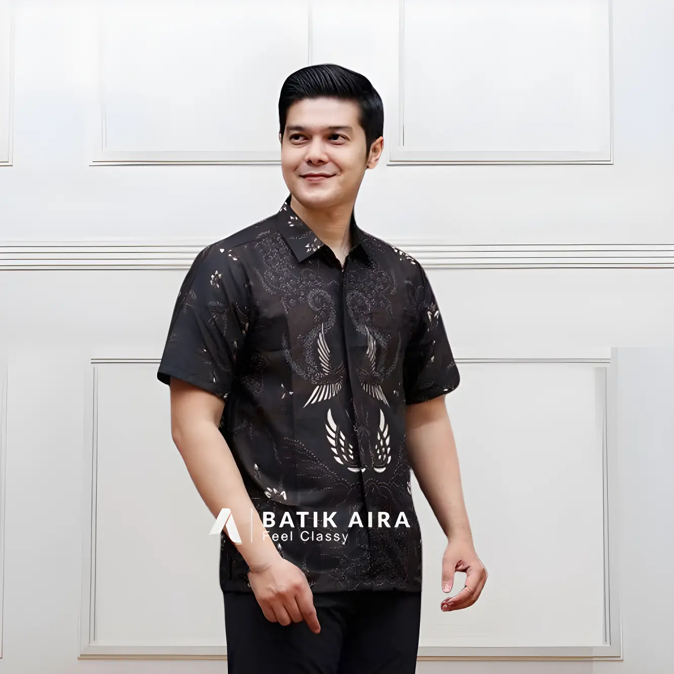 Kemeja Batik Pria batik premium lengan panjang terbaru 2024 cowok batik pria pendek anak laki Hem