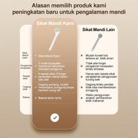 Gambar Smart Body Scrubber Elektrik - Sikat Pijat Mandi 6in1 dengan Gagang Panjang, Cocok untuk Semua Keluarga - Putih dari BENBO Kab. Tangerang 4 Tokopedia