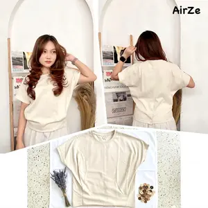 DEUNHAE - AH RIN / Kaos AirZe / Kaos Wanita Anti Kusut / Kaos Wanita Kekinian / Kaos Sablon Thermochromic / Kaos Unik Berubah Warna / Kaos Nyaman Menyerap Keringat