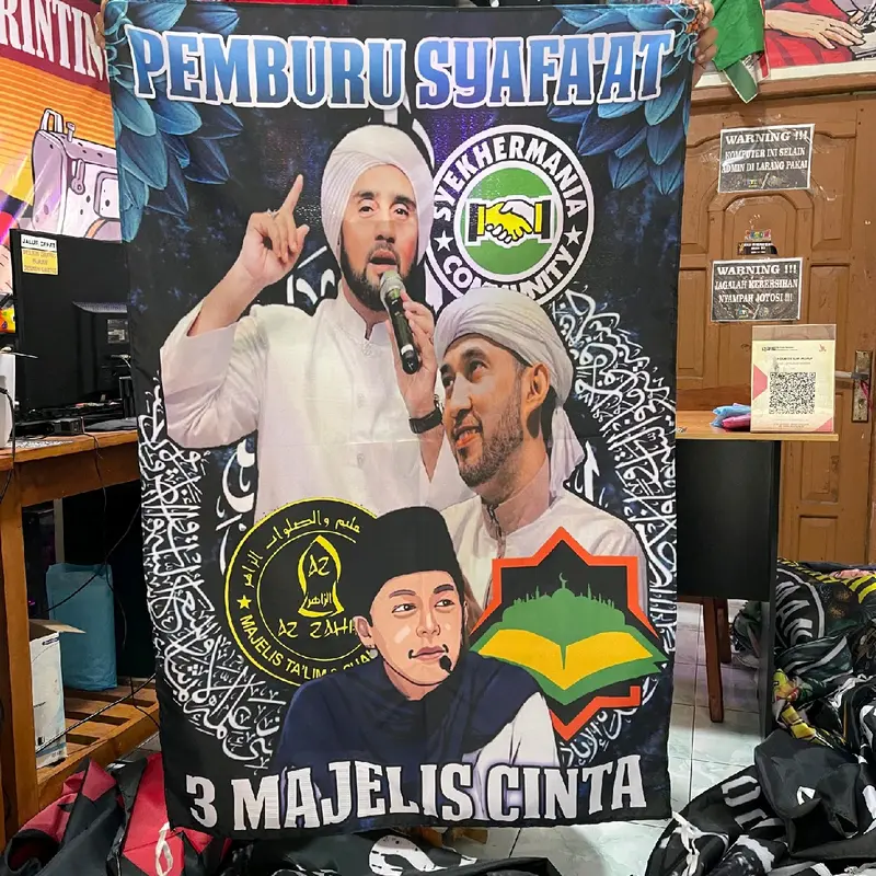 BENDERA SHOLAWAT HABIB SYECH TERMURAH LANGSUNG KIRIM 2