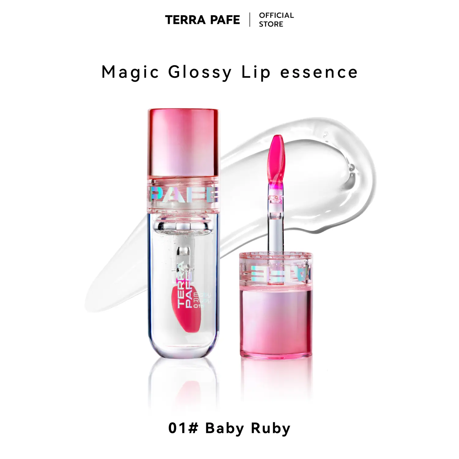 Terra Pafe Magic Glossy Lip Essence[1 piece] – Moisturizing Lip Oil with Long-Lasting, Transfer-Proof, and Color-Adapting Technology.