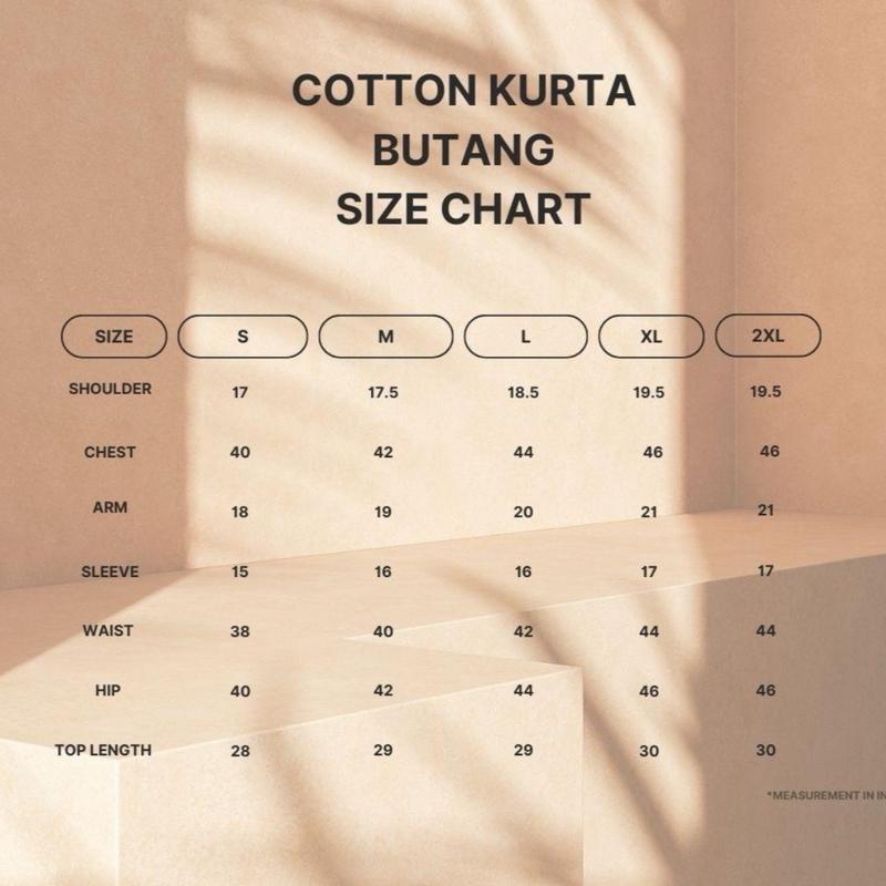 Nur By Puteh.Co Classic Cotton kurta 3/4 Sleeves 5