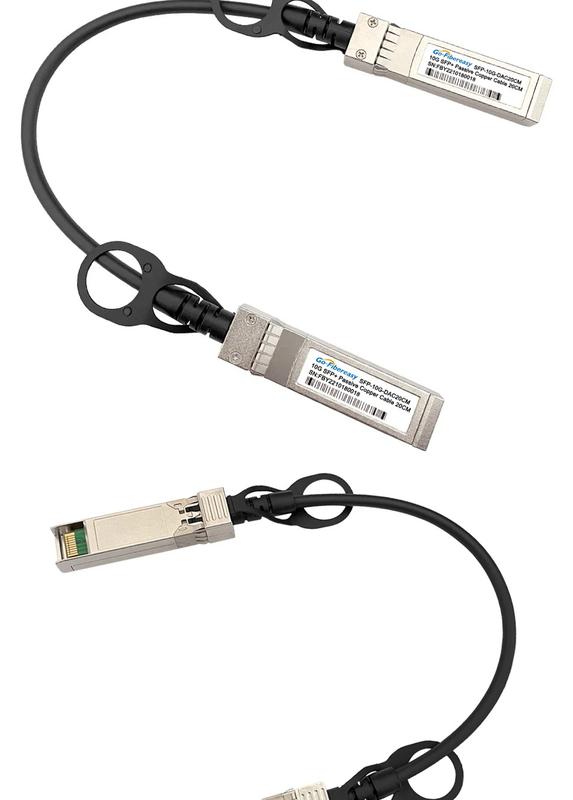 Product Introduction of 10G/1G SFP DAC Cable 20cm/1/2/3/5/7/10m Passive Direct Attach Copper Twinax SFP SFP DAC Cables For MikroTik TP-Link Netgear Switch 17