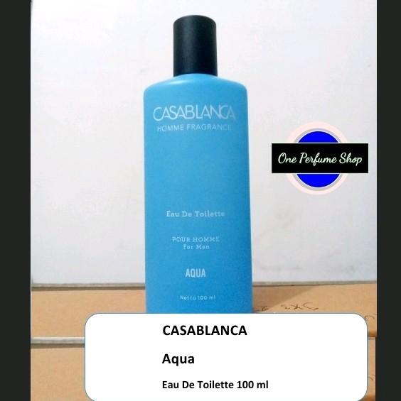 Parfum Casablanca Glass Spray Cologne Perfume 100ml Kaca Wangi Uniseks Laki-Laki Parfum Wanita 5