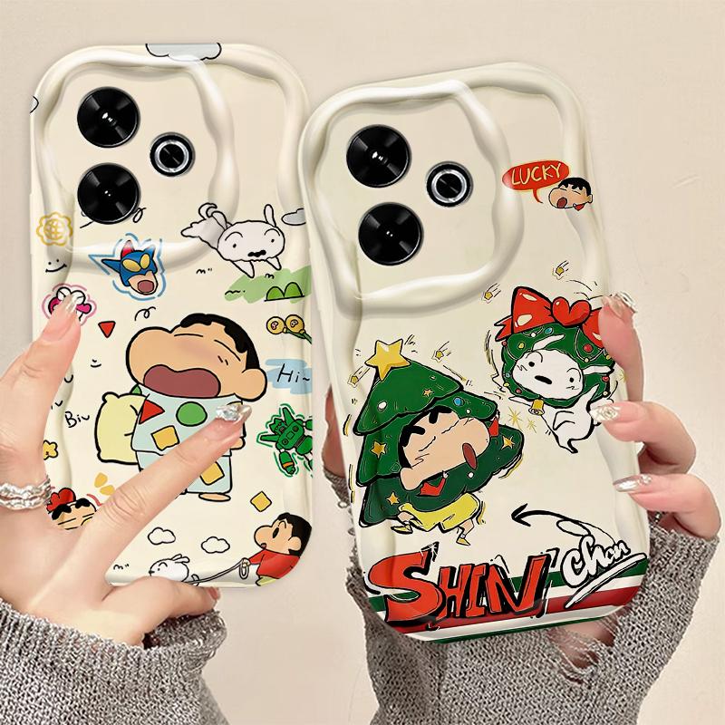Cartoon Silicone Casing For Redmi 13 12 POCO M6 4G 3D Cartoon Soft TPU…