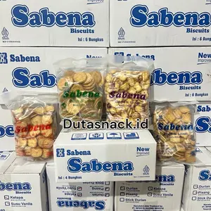 SABENA BISKUIT isi 4 kantong MIX rasa
