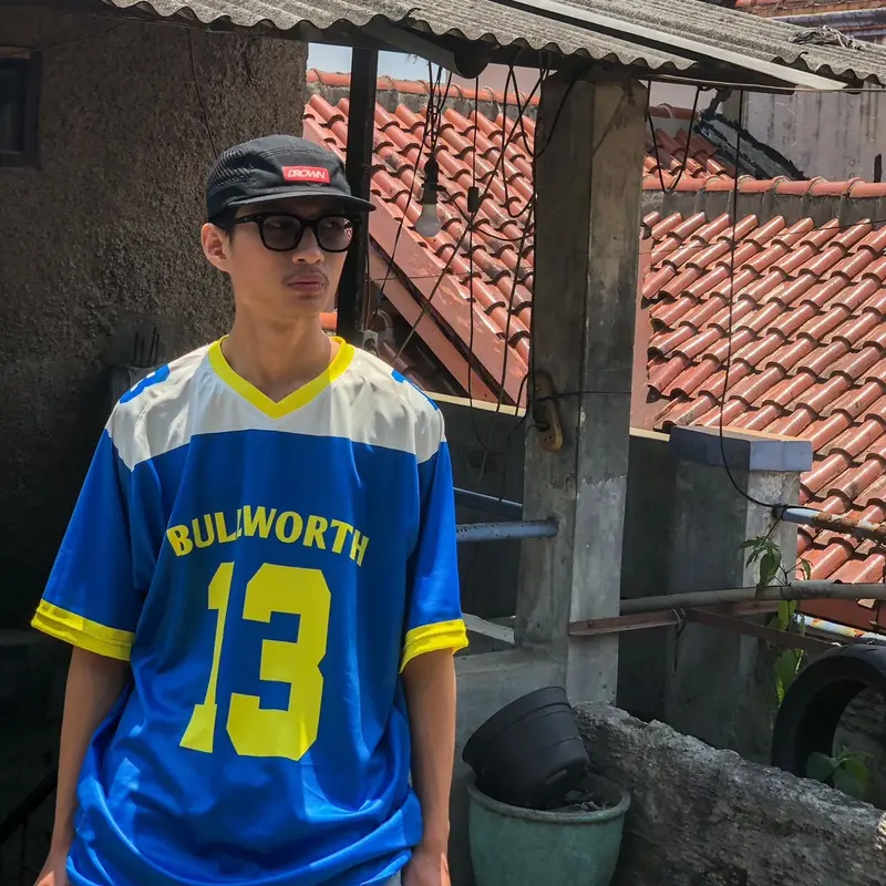 [BOXY OVERSIZE] Jersey Bullworth Game Bully PS2 Jimmy Hopkins Boxy Oversize Uniseks Cepat Kering Nyaman Pria Sport 3