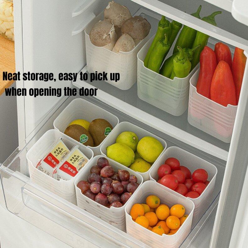 Product Introduction of 🇸🇬【SG stock】5PCSset Fridge organizer tray Fridge door organizer Fridge Storage Box Refrigerator Organizer Refrigerator Storage Box Freezer  Organizer Side Door Kitchen Organizer Tableware tools Food Organizer Multifunction Storage  Kitchen Accessories 15