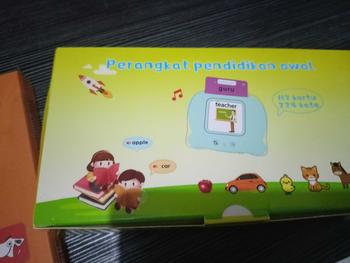 Product Review of Flash Card Bersuara Indo English (112 Kartu / 224 Kata / 10 Tema) / Early Education Mainan Alat Bilingual Pengenalan Kosakata Bahasa Inggris-Indonesia dalam Pendidikan Dini Anak from a**s 1