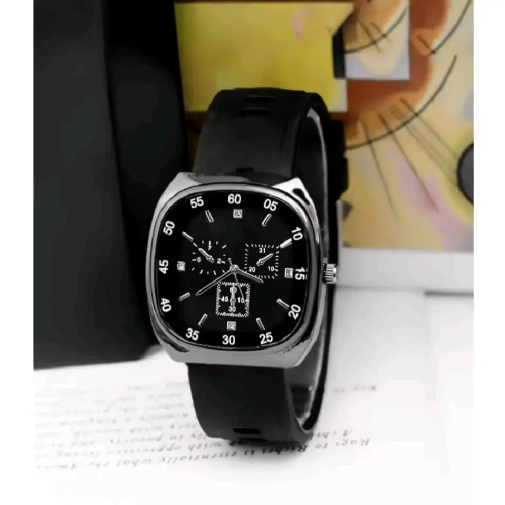 Best Seller Jam Tangan Analog Pria Wanita tali silikon Bisa COd
