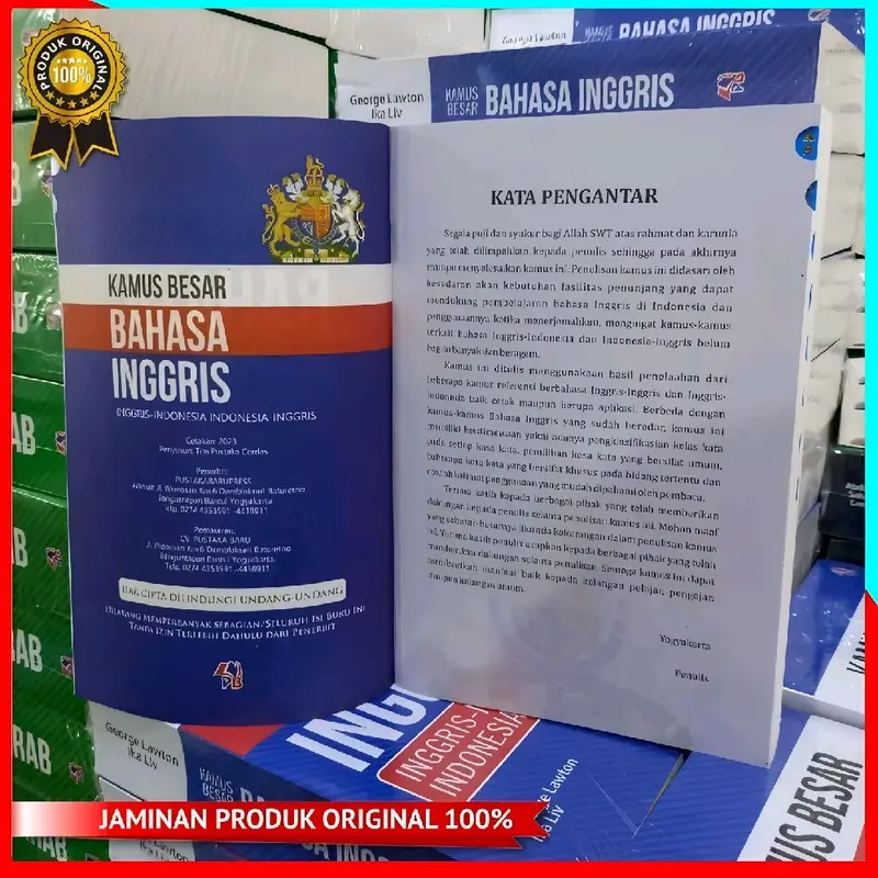 KAMUS BAHASA INGGRIS LENGKAP : Inggris - Indonesia, Indonesia - Inggris 4