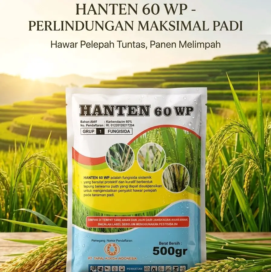HANTEN 60 wp Fungisida Tungindra untuk Perlindungan Tanaman