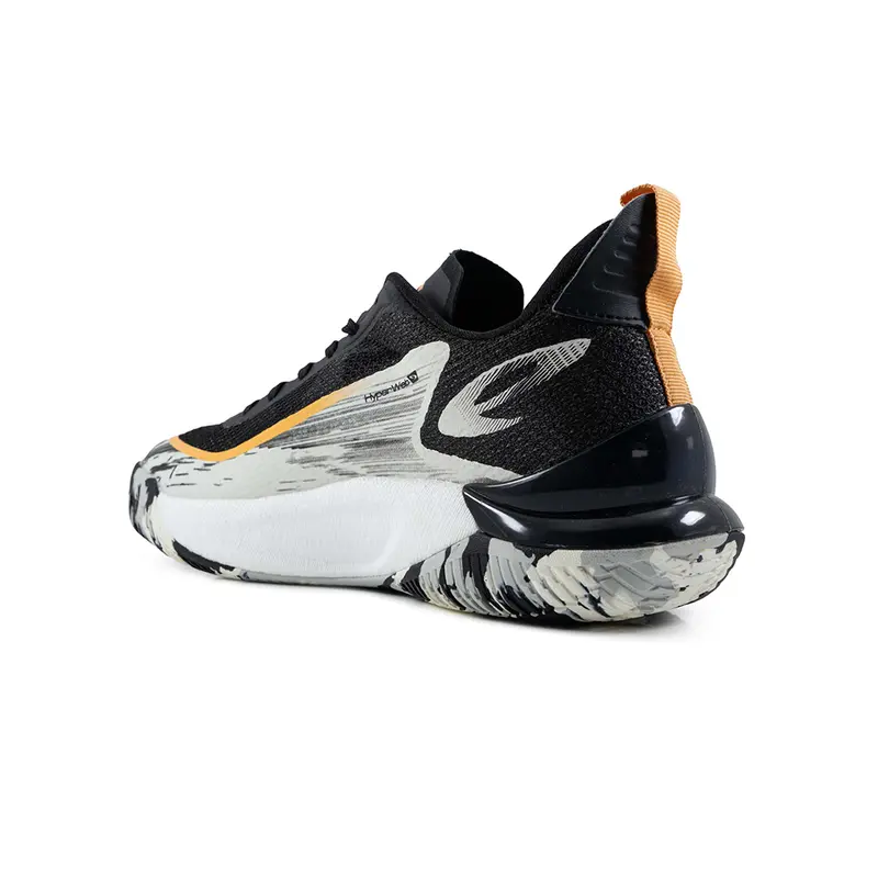 910 Nineten NAKAMI SWISH HITAM PUTIH - Sepatu Basket 3