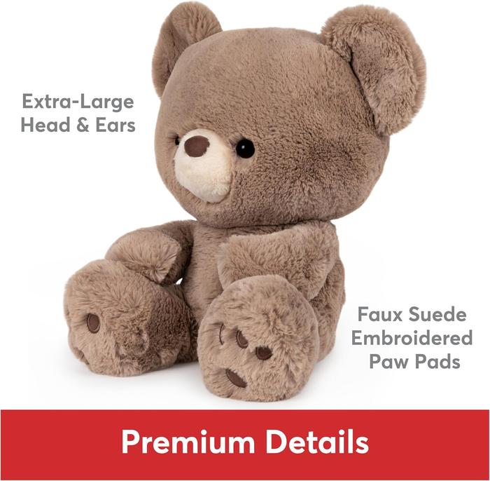 Gambar GUND - Boneka Kai Bear Taupe 12in dari Hugs by Gund Kota Tangerang Tokopedia