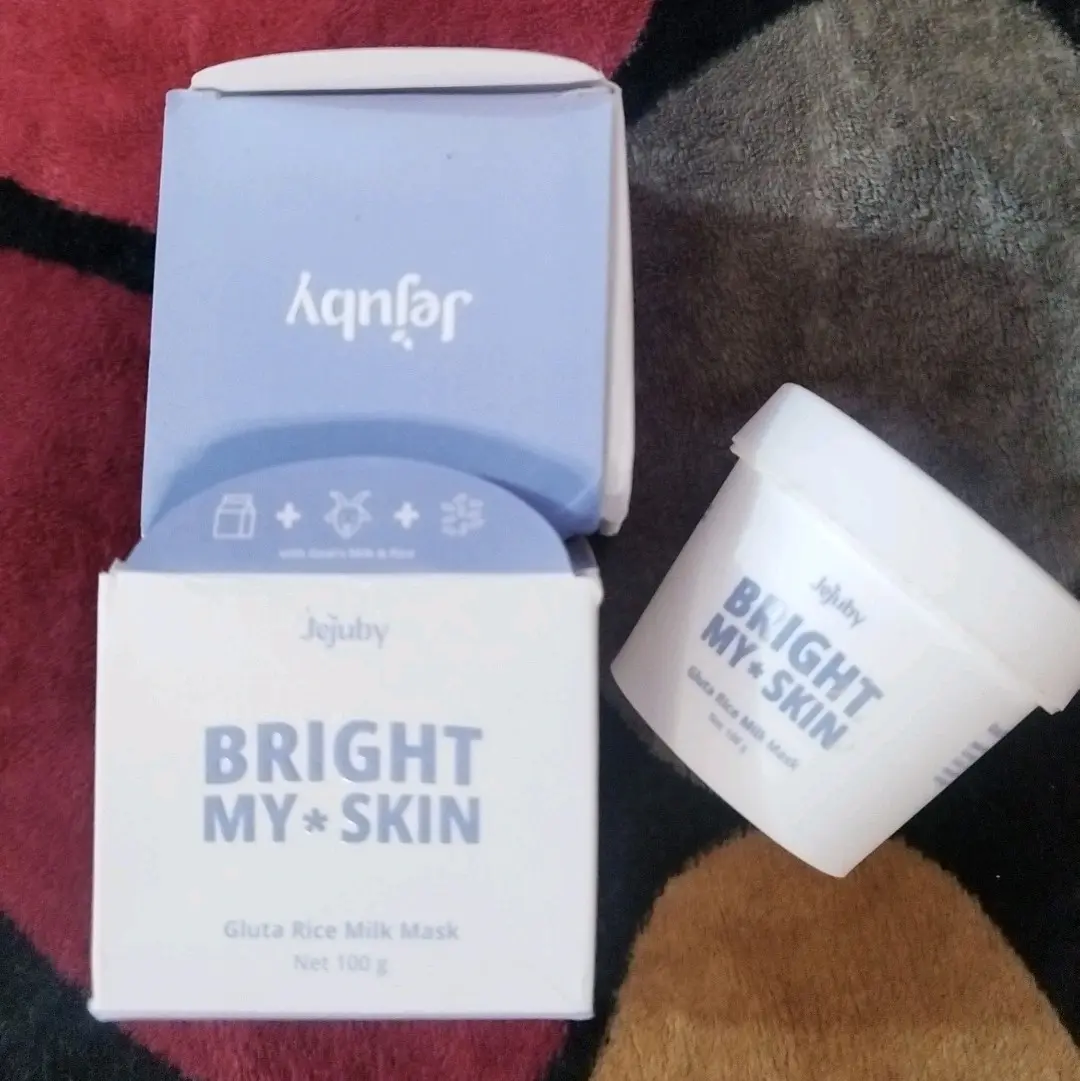 Jejuby Bright My Skin Gluta Rice Milk Mask