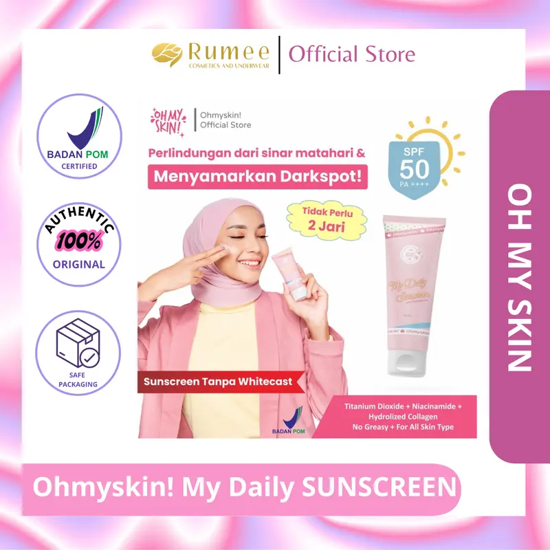 Ohmyskin! My Daily SUNSCREEN with Niacinamide 0