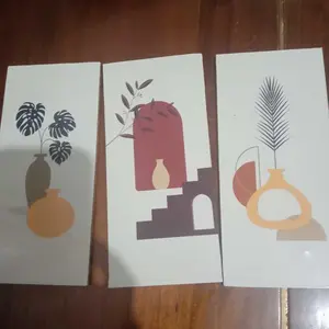 (AES 2) Pajangan Hiasan Dekorasi Dinding Minimalis untuk Ruang Kafe yang Estetik Gantungan Paku