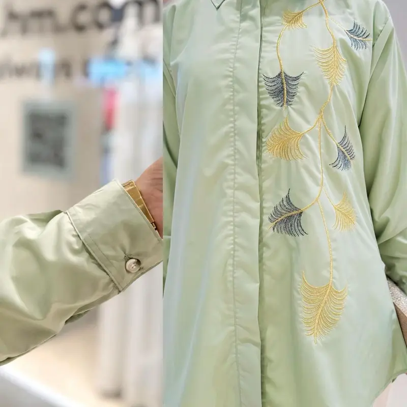 Munly - Kemeja Afifah Bahan Superfine Oversize 5