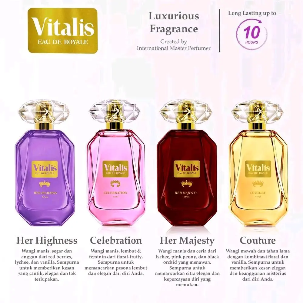 Vitalis Eau De Royale 50 ml - Parfum Mewah wangi tahan lama