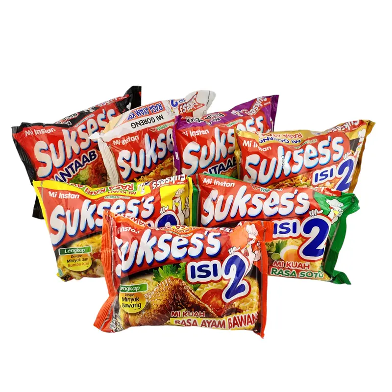 Mie Sukses Isi 2 [ 1 Dus Isi 24 Pcs] / Mi Instan Mie Goreng Mie Kuah Kari Ayam Kecap Ayam Geprek Ayam Kremes Rendang 1