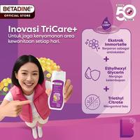 Gambar Mini Care Bundle - Pembersih Kewanitaan dengan Prebiotik, Asam Laktat & Tri-Care+ | Menyeimbangkan pH, Mendukung Bakteri Baik, Menenangkan Kulit Sensitif, Bebas Sabun, Teruji Ginekologis, & Hipoalergenik dari Betadine Shop Kota Tangerang 4 Tokopedia