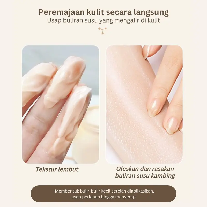 [BPOM] FEALI 5X Pro-Xylane Goat Milk Anti-Aging and Moisturizing Cream Pelembab Wajah Anti Aging 3