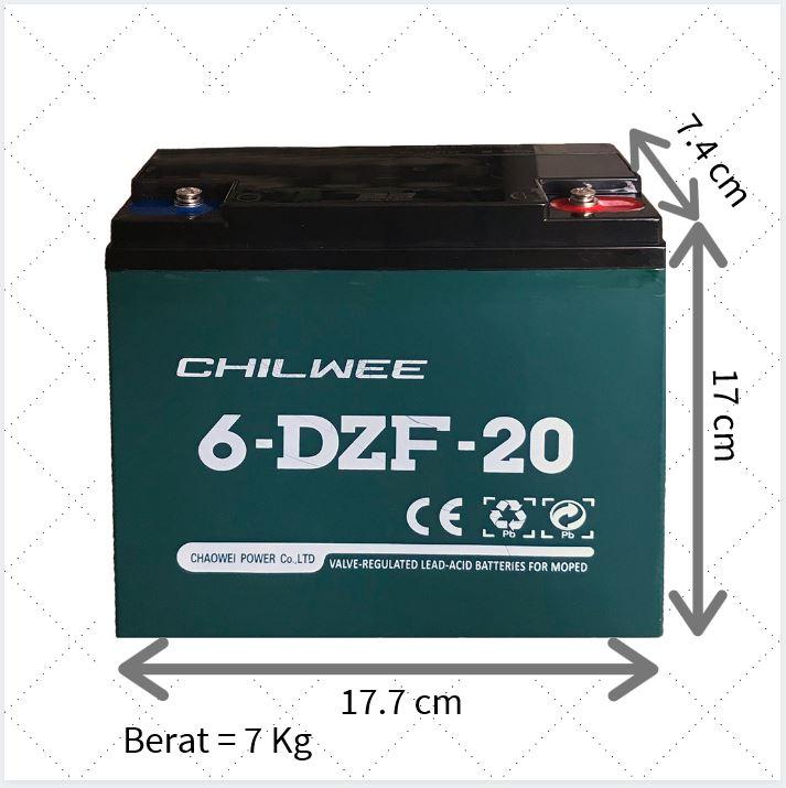 Baterai SLA CHILWEE 12V 20A 4