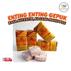 ENTING2 GEPUK KLENTENG 2 HOOLO SALATIGA 1 Bos 5 Pack Rasa Autentik Tekstur Renyah Halal MUI 15111070907 P-IRT No 215337301000118 Harga Bersahabat