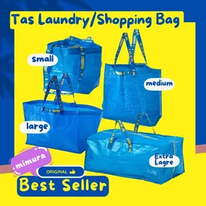 Tas Belanja Laundry Bag Kantong Belanja Serbaguna Frkta IKE4 Wanita