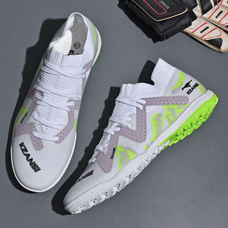 Giày Đá Bóng, Hàng Mới Về, Giày Thể Thao Nữ, Giày Bóng Đá Nam Ngoài Trời, Kiểu Futsal, Ngoại Cỡ 35 Đến 45, Thích Hợp Cho Bé Trai, Có Đinh, T8 Sneaker Sport Tập Thể Dục Đá Banh