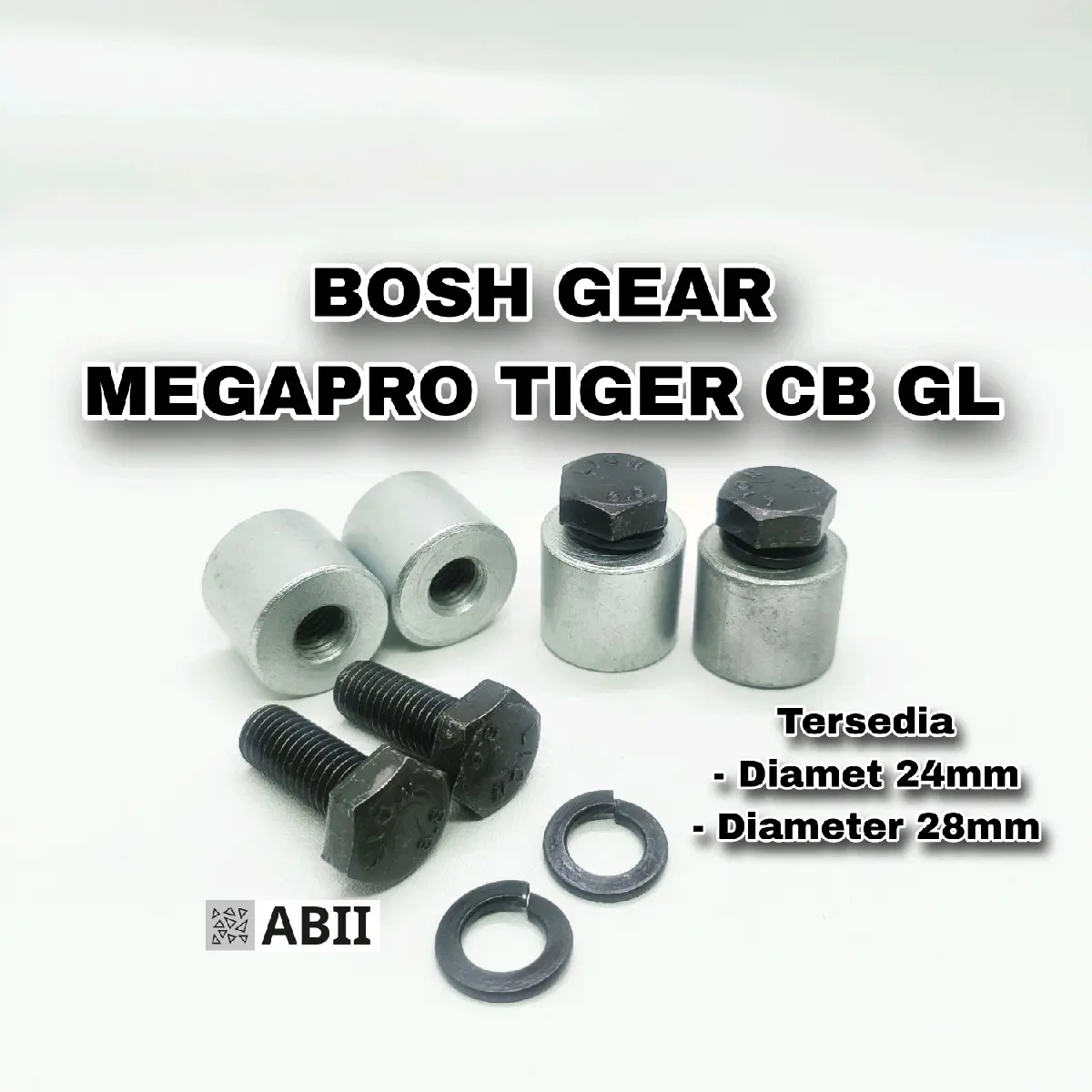 Bosh Gear Megapro Primus Tiger Revo Lama GL Pro Max Drat Full Besi Baja - Motorcycle