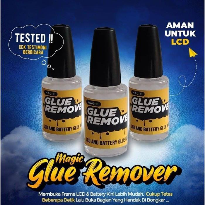 Cairan Magic Glue Remover 20ML (MGR) / Cairan Penghancur Lem Pembersih ...