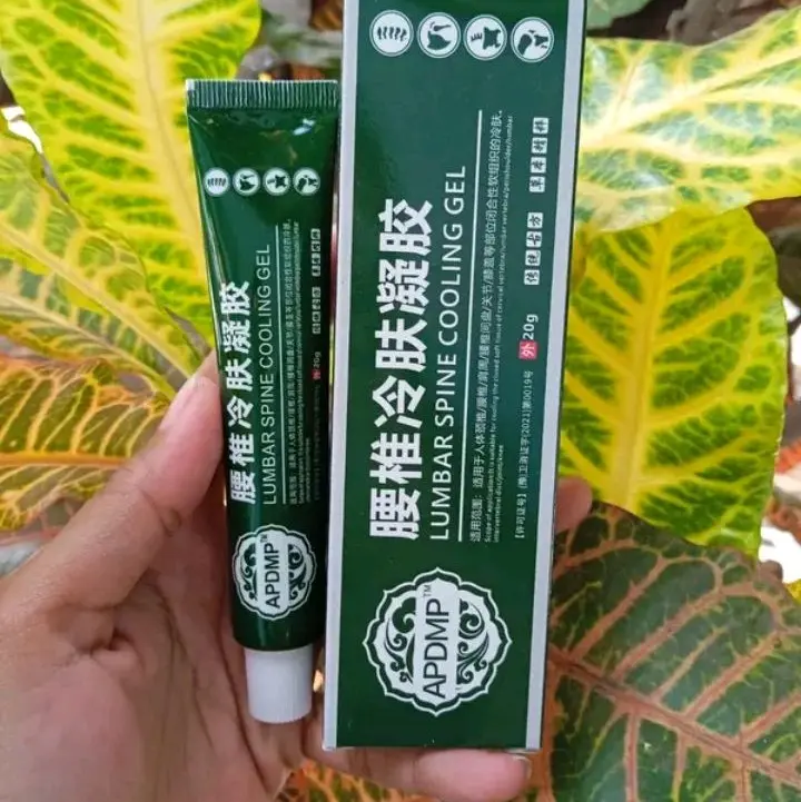 APDMP Salep Lumbar Asli Cream Lumbar Cina Original Lumbar Cold Compress Gel Lumbar Spine Cooling Gel Pereda Nyeri Sarap Kejepit Nyeri Sendi Nyeri Punggung Nyeri Leher Pegalinu