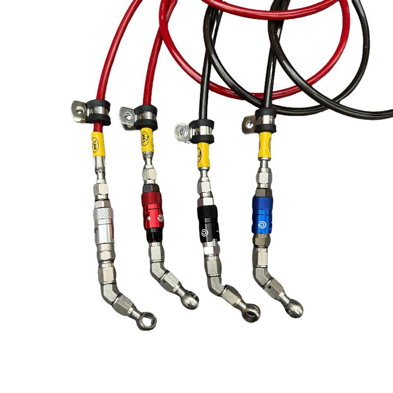 Dây dầu Hel Inox 304 + ngắt dầu Bremb Gp 2025 Chính Hãng phụ tùng phanh