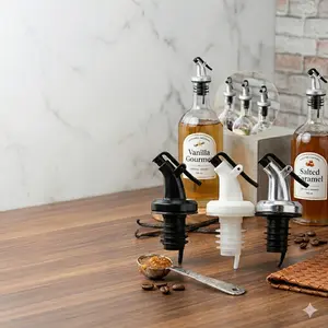 Universal Syrup Oil Bottle Pourer Stopper Tutup Penuang Botol Sirup Minuman Alat Karet