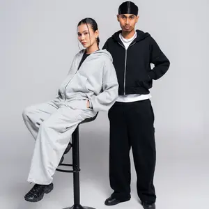 JORN - Boxy Double Zip/ Zipper Hoodie Boxy/ Zipper Boxy / Zipper Boxy / Zipper Heavyweight / Hoodie Tebal Uniseks