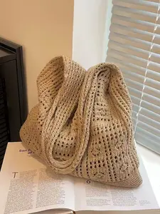 Tas Rajut Wanita Kekinian | Tas Bahu Rajut Ringan & Awet