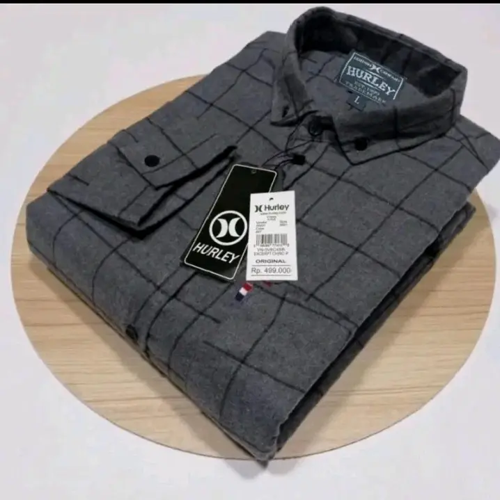Kemeja Fanel Pria - Model Terbaru dari Distro 2