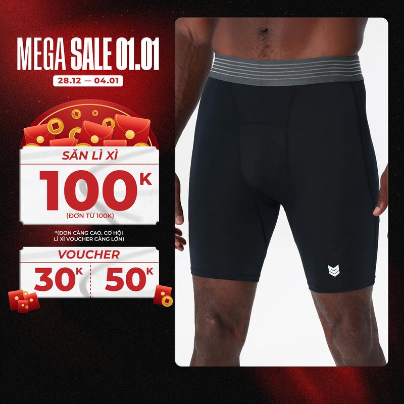  Quần Redikick Combat Compression Pants Legging Chơi Bóng Rổ Pickleball Tennis Bóng Đá Chạy Bộ Tập Gym Sport Nam 