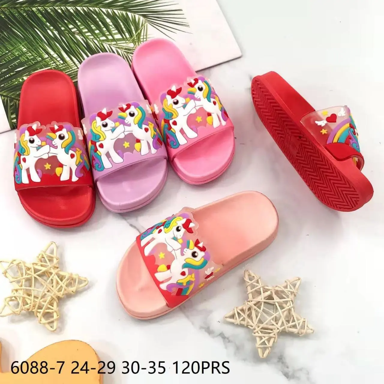 DM198 SENDAL SANDAL ANAK PEREMPUAN SELOP UNICORN