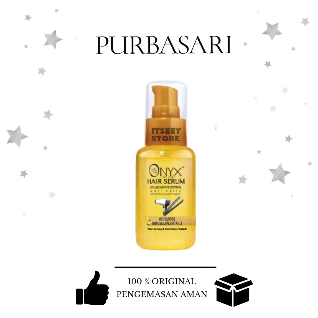 Onyx Hair Serum Rambut Vitamin Rambut Haircare Menutrisi Rambut Halus Lembut