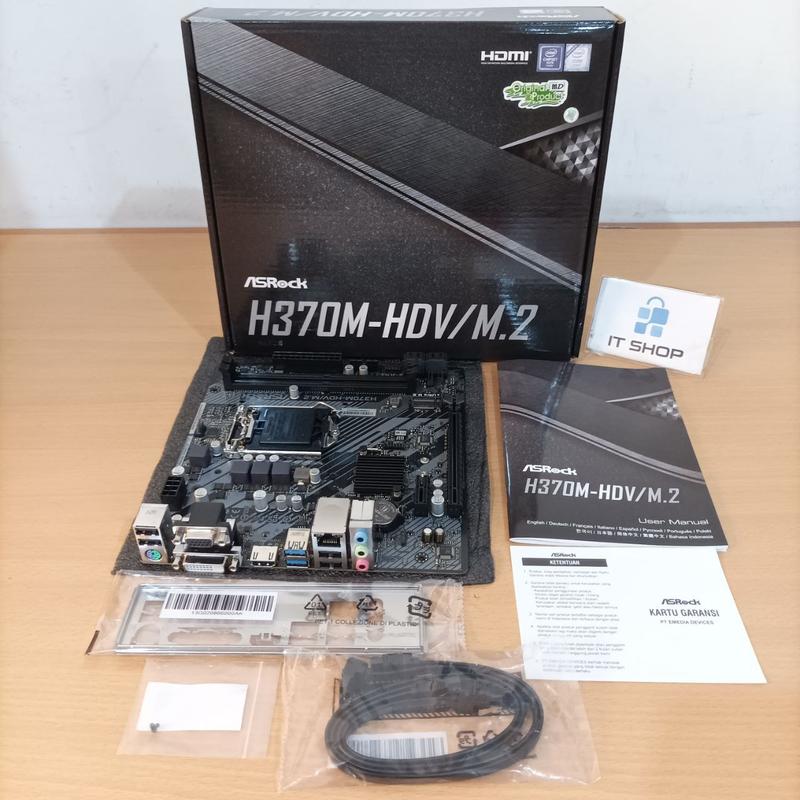 Motherboard Asrock H370M-HDV M.2 LGA1151 - DDR4 3